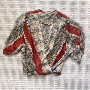 Unique Caramela Paisley Blouse